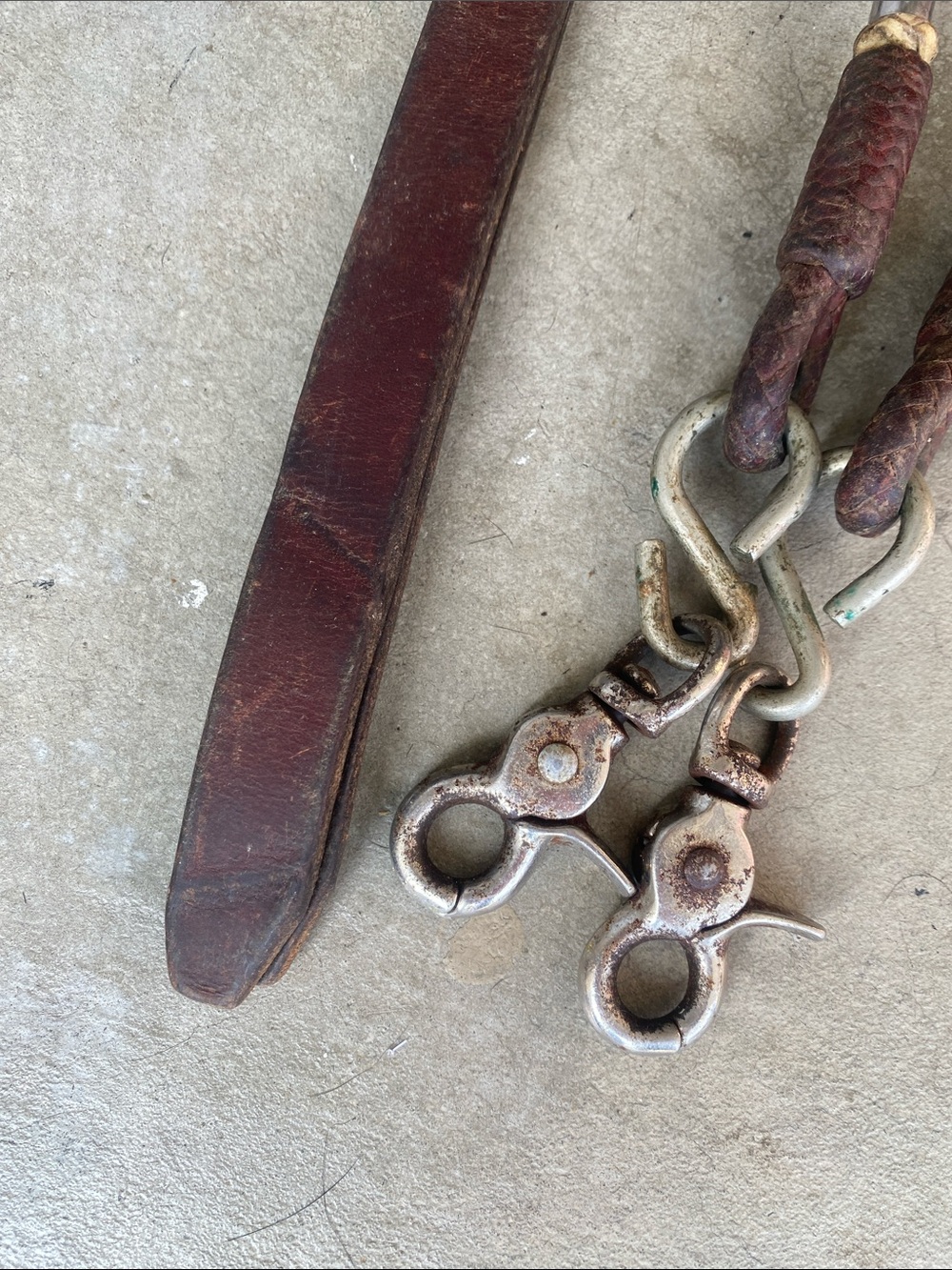 Vintage Romal Reins - Picture 5 of 6